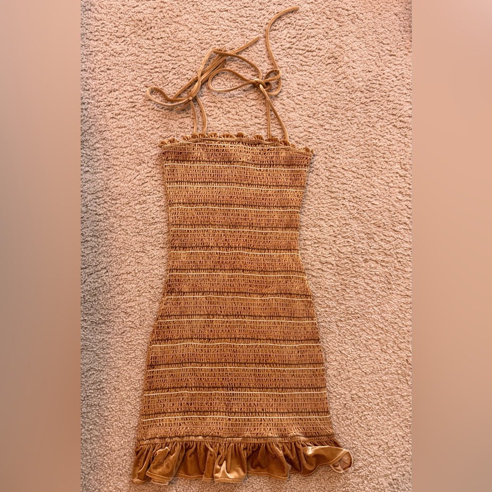 STORIA VELVET DRESS - Picture 2 of 2